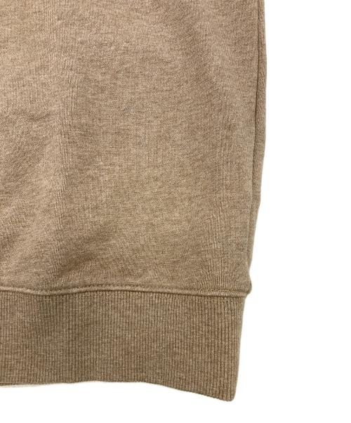 SATUR（セター）SATUR (セター) Rope Logo Loose Fit Collar Sweatshirt ブラウン サイズ:Sの古着・服飾アイテム