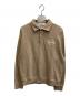 SATUR（セター）の古着「Rope Logo Loose Fit Collar Sweatshirt」｜ブラウン