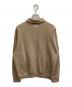 SATUR (セター) Rope Logo Loose Fit Collar Sweatshirt ブラウン サイズ:S：5000円