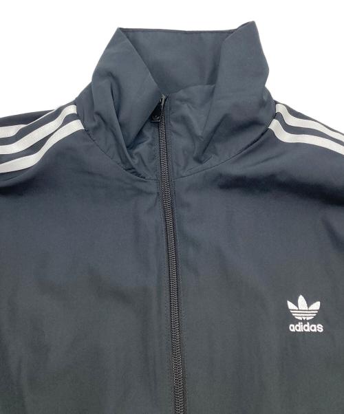 adidas（アディダス）adidas (アディダス) ファイヤーバード オーバーサイズド トラックトップ ブラック サイズ:XLの古着・服飾アイテム