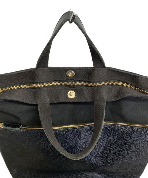 Breath TOPKAPI（ブレス トプカピ）Breath TOPKAPI (ブレス トプカピ) スコッチグレインバックパック ブラックの古着・服飾アイテム