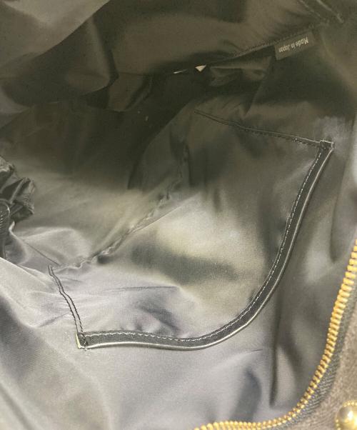 Breath TOPKAPI（ブレス トプカピ）Breath TOPKAPI (ブレス トプカピ) スコッチグレインバックパック ブラックの古着・服飾アイテム