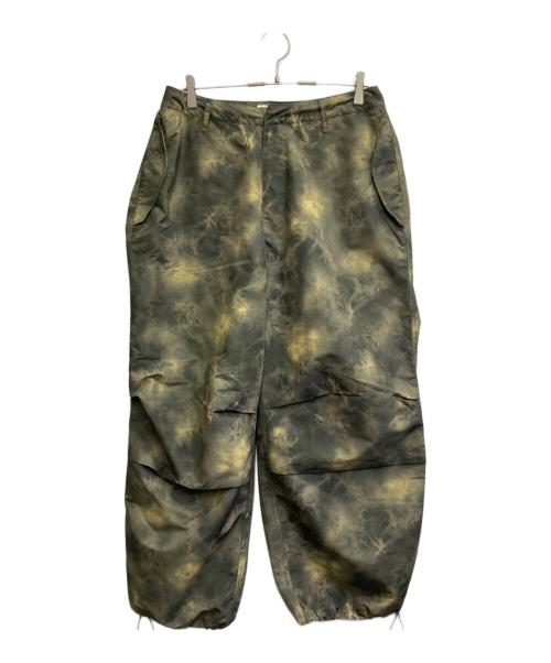 soerte（ソエルテ）soerte (ソエルテ) military wide cargo pantsカーゴパンツ オリーブ サイズ:2の古着・服飾アイテム