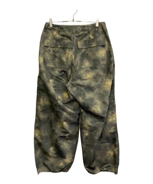 soerte（ソエルテ）soerte (ソエルテ) military wide cargo pantsカーゴパンツ オリーブ サイズ:2の古着・服飾アイテム