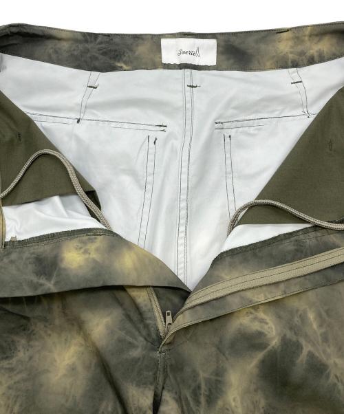 soerte（ソエルテ）soerte (ソエルテ) military wide cargo pantsカーゴパンツ オリーブ サイズ:2の古着・服飾アイテム