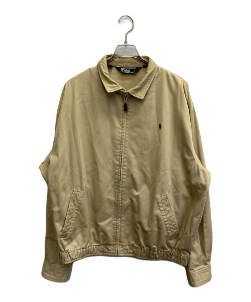 POLO RALPH LAUREN（ポロ・ラルフローレン）POLO RALPH LAUREN (ポロ・ラルフローレン) スイングトップ ベージュ サイズ:XLの古着・服飾アイテム