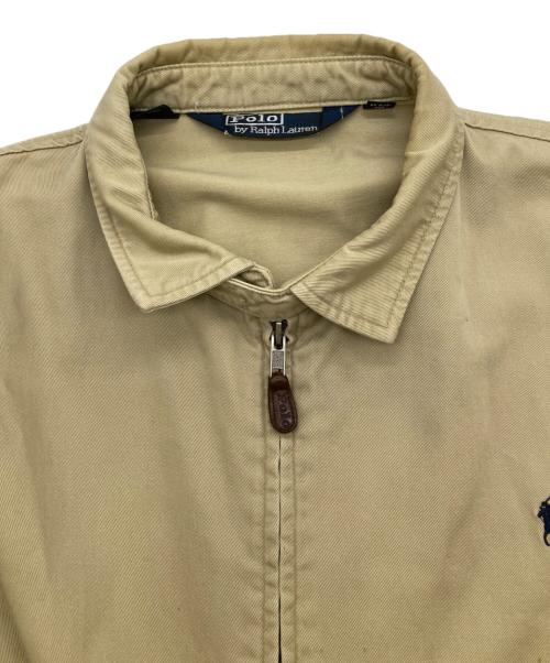 POLO RALPH LAUREN（ポロ・ラルフローレン）POLO RALPH LAUREN (ポロ・ラルフローレン) スイングトップ ベージュ サイズ:XLの古着・服飾アイテム