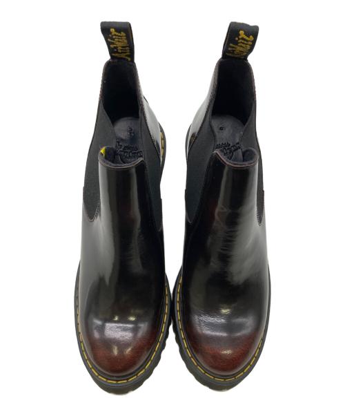 Dr.Martens（ドクターマーチン）Dr.Martens (ドクターマーチン) HURSTONサイドゴアブーツ ブラウン×ブラック サイズ:UK4の古着・服飾アイテム