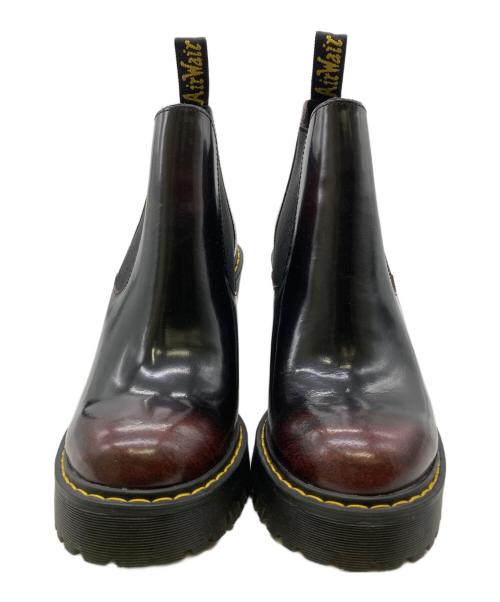Dr.Martens（ドクターマーチン）Dr.Martens (ドクターマーチン) HURSTONサイドゴアブーツ ブラウン×ブラック サイズ:UK4の古着・服飾アイテム