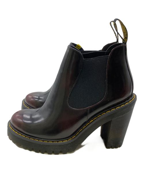 Dr.Martens（ドクターマーチン）Dr.Martens (ドクターマーチン) HURSTONサイドゴアブーツ ブラウン×ブラック サイズ:UK4の古着・服飾アイテム