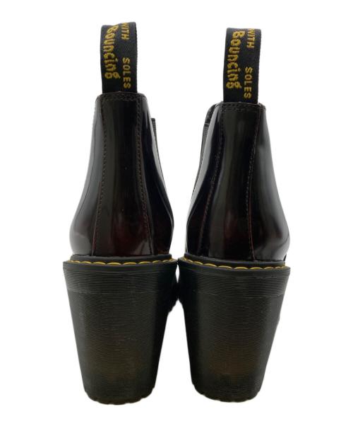 Dr.Martens（ドクターマーチン）Dr.Martens (ドクターマーチン) HURSTONサイドゴアブーツ ブラウン×ブラック サイズ:UK4の古着・服飾アイテム