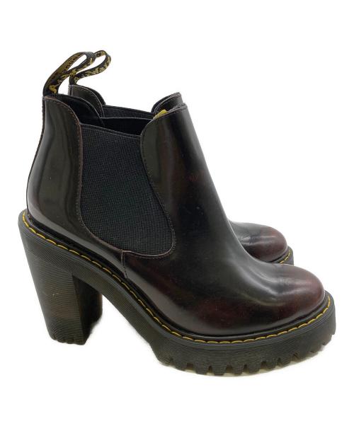 Dr.Martens（ドクターマーチン）Dr.Martens (ドクターマーチン) HURSTONサイドゴアブーツ ブラウン×ブラック サイズ:UK4の古着・服飾アイテム