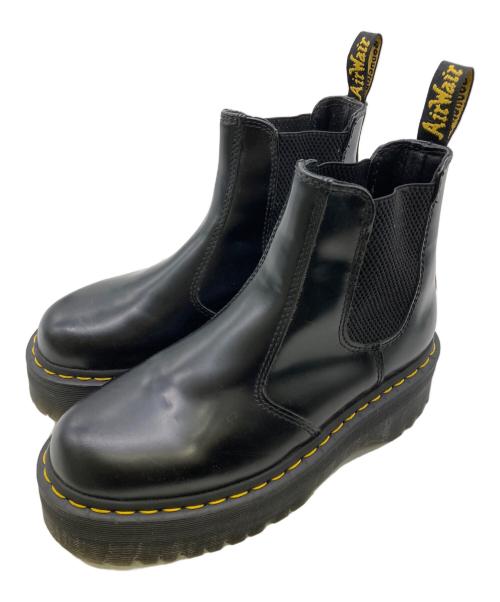 Dr.Martens（ドクターマーチン）Dr.Martens (ドクターマーチン) 2976 QUAD チェルシーブーツ ブラック サイズ:ＵK5の古着・服飾アイテム