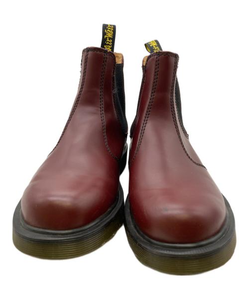Dr.Martens（ドクターマーチン）Dr.Martens (ドクターマーチン) 2976 サイドゴアブーツ ボルドー サイズ:UK4の古着・服飾アイテム
