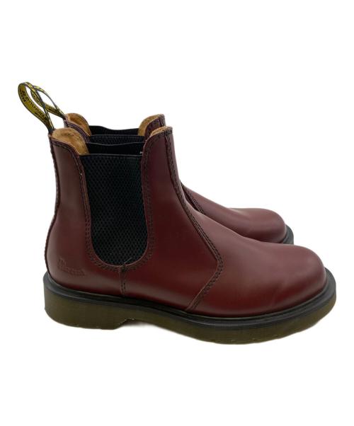 Dr.Martens（ドクターマーチン）Dr.Martens (ドクターマーチン) 2976 サイドゴアブーツ ボルドー サイズ:UK4の古着・服飾アイテム