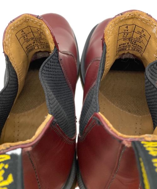 Dr.Martens（ドクターマーチン）Dr.Martens (ドクターマーチン) 2976 サイドゴアブーツ ボルドー サイズ:UK4の古着・服飾アイテム