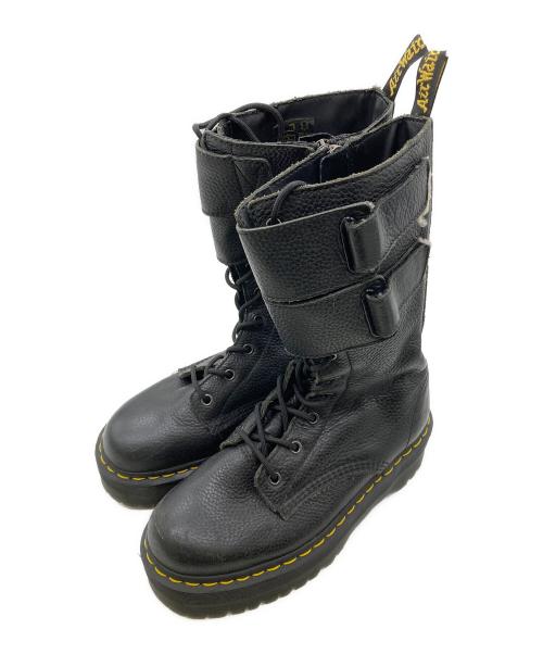 Dr.Martens（ドクターマーチン）Dr.Martens (ドクターマーチン) JAGGER 10ホールブーツ ブラック サイズ:UK6の古着・服飾アイテム