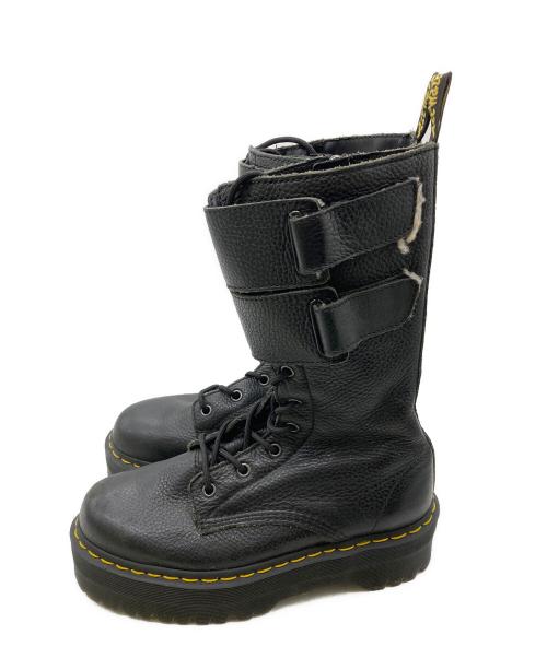 Dr.Martens（ドクターマーチン）Dr.Martens (ドクターマーチン) JAGGER 10ホールブーツ ブラック サイズ:UK6の古着・服飾アイテム