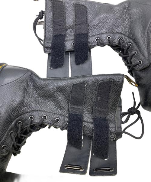 Dr.Martens（ドクターマーチン）Dr.Martens (ドクターマーチン) JAGGER 10ホールブーツ ブラック サイズ:UK6の古着・服飾アイテム