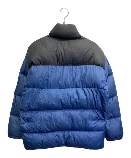 GERRY（ジェリー）GERRY (ジェリー) ダウンジャケット ブラック×ブルー サイズ:Mの古着・服飾アイテム