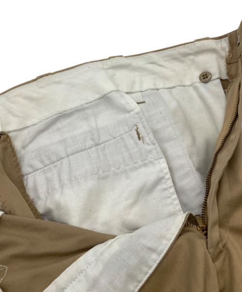 US ARMY（ユーエスアーミー）US ARMY (ユーエスアーミー) トラウザーチノパンツ ベージュ サイズ:29×31の古着・服飾アイテム