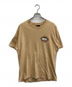 HARLEY-DAVIDSONハーレーダビッドソン）の古着「プリントTシャツ」｜ベージュ