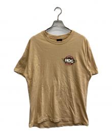 HARLEY-DAVIDSON（ハーレーダビッドソン）の古着「プリントTシャツ」｜ベージュ