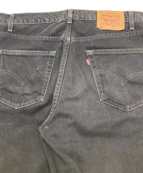 LEVI'S（リーバイス）LEVI'S (リーバイス) 505デニムパンツ ブラック サイズ:W36×Ⅼ32の古着・服飾アイテム