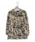 WOOLRICH（ウールリッチ）の古着「90ｓ 総柄フリーススウェット」｜ベージュ