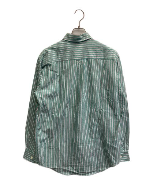 J.CREW（ジェイクルー）J.CREW (ジェイクルー) 90ｓ 巨人タグ ボタンダウンシャツ グリーン サイズ:Sの古着・服飾アイテム