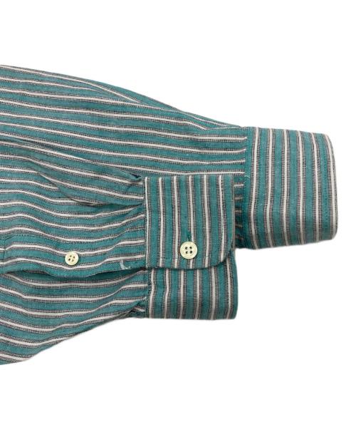 J.CREW（ジェイクルー）J.CREW (ジェイクルー) 90ｓ 巨人タグ ボタンダウンシャツ グリーン サイズ:Sの古着・服飾アイテム