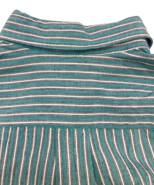 J.CREW（ジェイクルー）J.CREW (ジェイクルー) 90ｓ 巨人タグ ボタンダウンシャツ グリーン サイズ:Sの古着・服飾アイテム
