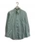 J.CREW（ジェイクルー）の古着「90ｓ 巨人タグ ボタンダウンシャツ」｜グリーン
