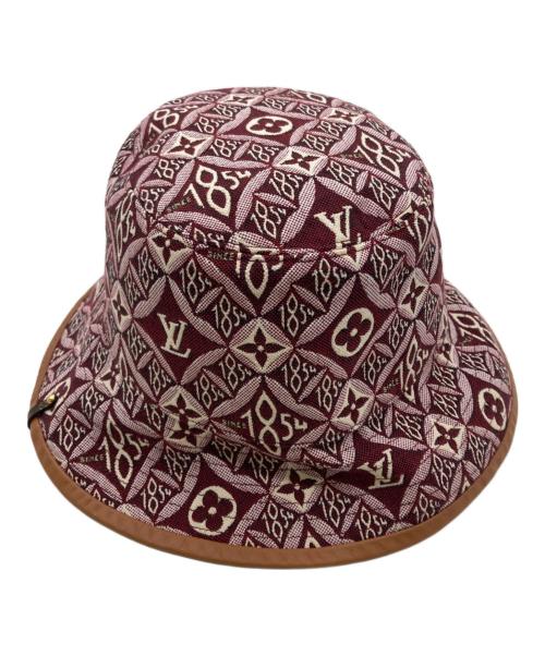 LOUIS VUITTON（ルイ ヴィトン）LOUIS VUITTON (ルイ ヴィトン) ボブ・パ・バケットハット ボルドーの古着・服飾アイテム