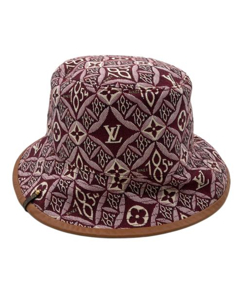 LOUIS VUITTON（ルイ ヴィトン）LOUIS VUITTON (ルイ ヴィトン) ボブ・パ・バケットハット ボルドーの古着・服飾アイテム