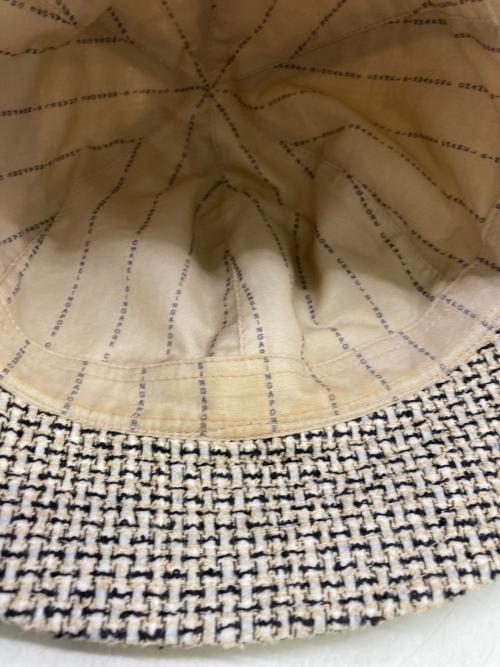 CHANEL（シャネル）CHANEL (シャネル) ツイードミックスバケットハット ベージュ サイズ:57の古着・服飾アイテム