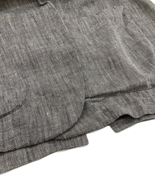 journal standard luxe（ジャーナルスタンダード ラックス）JOURNAL STANDARD LUXE (ジャーナルスタンダード ラックス) リネンヘリン ガウンベスト グレー サイズ:不明（記載無し）の古着・服飾アイテム