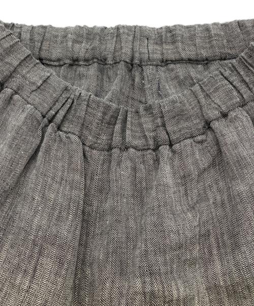 journal standard luxe（ジャーナルスタンダード ラックス）journal standard luxe (ジャーナルスタンダード ラックス) リネンヘリン イージーパンツ グレー サイズ:FREEの古着・服飾アイテム