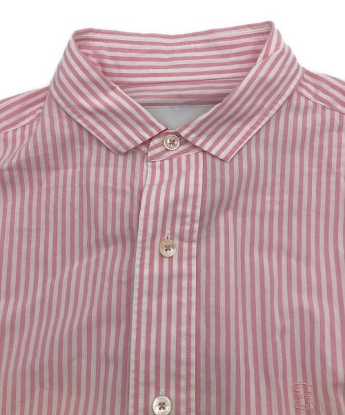 TOCCA（トッカ）TOCCA (トッカ) ストライプ長袖シャツ ピンク サイズ:FREEの古着・服飾アイテム