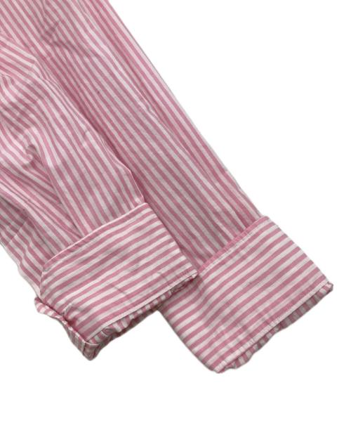 TOCCA（トッカ）TOCCA (トッカ) ストライプ長袖シャツ ピンク サイズ:FREEの古着・服飾アイテム