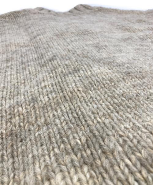 Maison Margiela（メゾンマルジェラ）Maison Margiela (メゾンマルジェラ) ボタニカルダイタバードニットベスト ベージュ サイズ:Lの古着・服飾アイテム