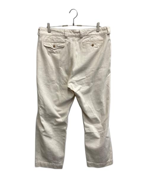 waiper（ワイパー）WAIPER (ワイパー) M-52  ツータック チノトラウザー ホワイト サイズ:36の古着・服飾アイテム