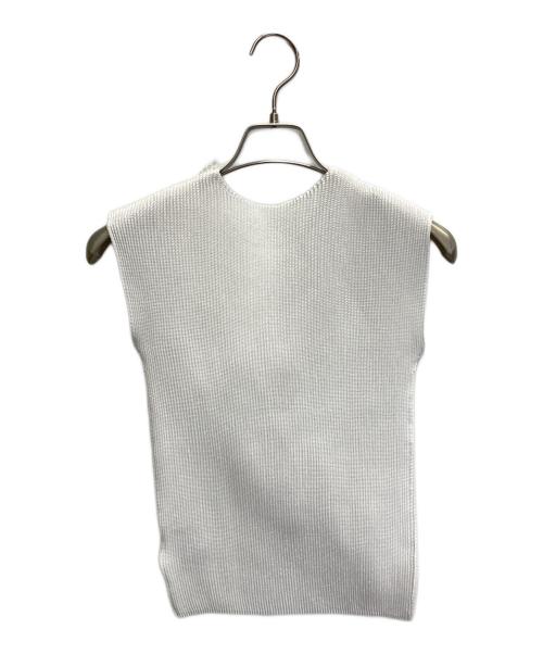 SPECCHIO（スペッチオ）SPECCHIO (スペッチオ) ノースリーブカットソー ブラック サイズ:Lの古着・服飾アイテム
