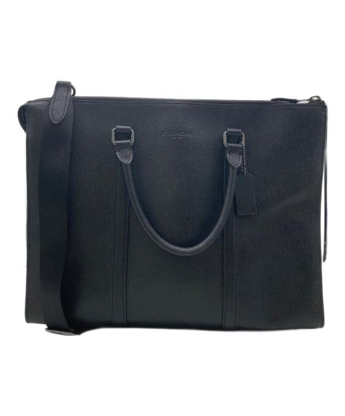 COACH（コーチ）COACH (コーチ) グラハム ジップ ブリーフ ブラックの古着・服飾アイテム