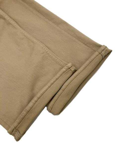 SURT（サート）SURT (サート) BIG JOHN (ビッグジョン) ダメージ加工ルーズシルエットデニム バギーデニム パンツ ベージュ サイズ:FREEの古着・服飾アイテム