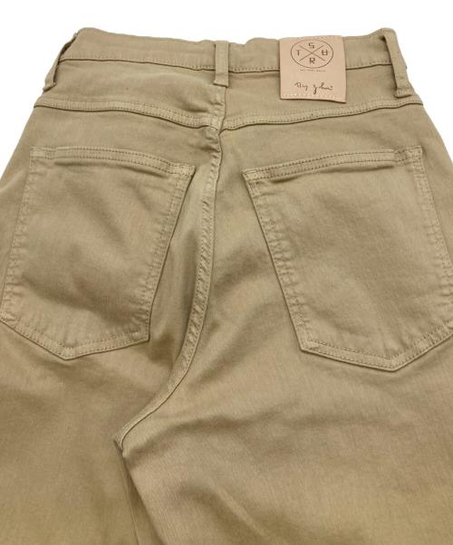 SURT（サート）SURT (サート) BIG JOHN (ビッグジョン) ダメージ加工ルーズシルエットデニム バギーデニム パンツ ベージュ サイズ:FREEの古着・服飾アイテム