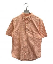 L.L.Bean（エルエルビーン）の古着「ボタンダウンチェックシャツ」｜オレンジ