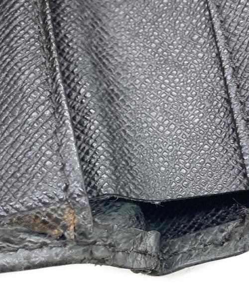LOUIS VUITTON（ルイ ヴィトン）LOUIS VUITTON (ルイ ヴィトン) タイガ2つ折り財布 ブラックの古着・服飾アイテム