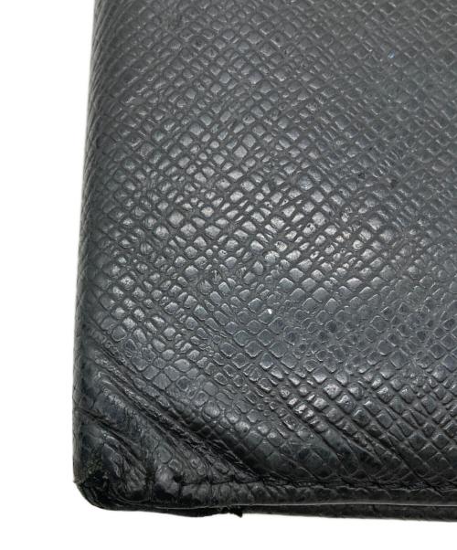 LOUIS VUITTON（ルイ ヴィトン）LOUIS VUITTON (ルイ ヴィトン) タイガ2つ折り財布 ブラックの古着・服飾アイテム