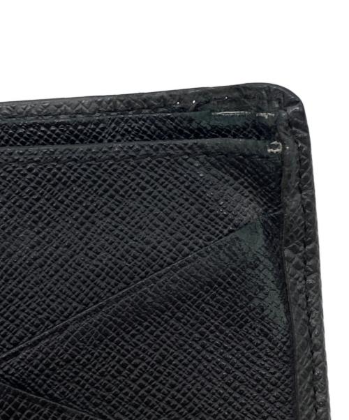 LOUIS VUITTON（ルイ ヴィトン）LOUIS VUITTON (ルイ ヴィトン) タイガ2つ折り財布 ブラックの古着・服飾アイテム